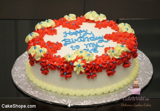 Beautiful Flower Cake 1292