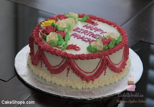 Gorgeous Flower Cake 1290