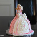 Elsa Barbie Cake (L) 1286