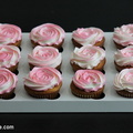 Pink Rose Cupcake 1245