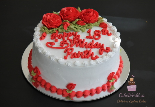 Rose Cake 1225