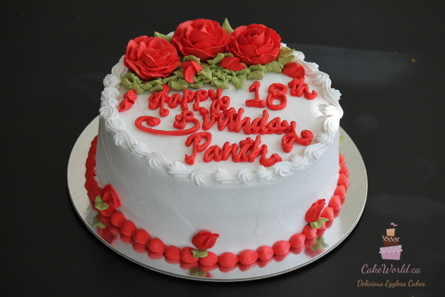 Rose Cake 1225