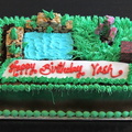 Yash MineCraft Cake 1177