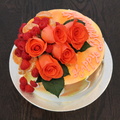 Rose Raspberry Cake  1168