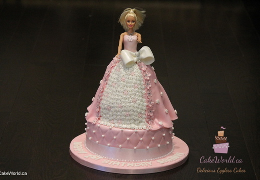 Saanvi Barbie Cake 1147