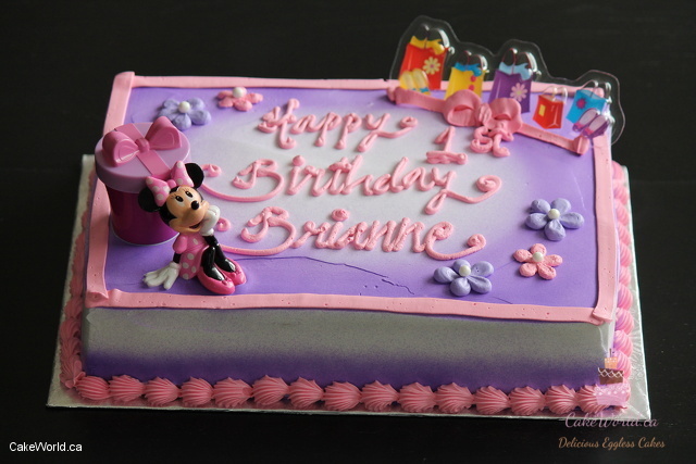 Minnie Mouse Cake 1118