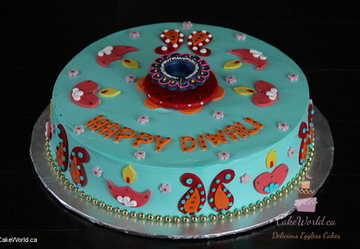 Happy Diwali Cake 1114