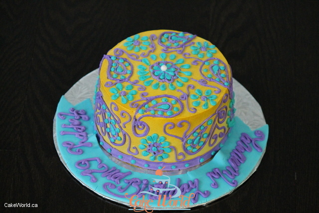 Henna Style Cake.JPG