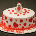 Love Bear Cake 1088
