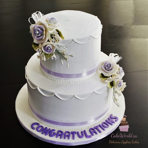 Congratulations Wedding Cake 1346