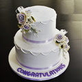 Congratulations Wedding Cake 1346