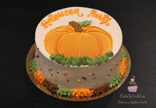 Halloween Pumpkin Cake 1374