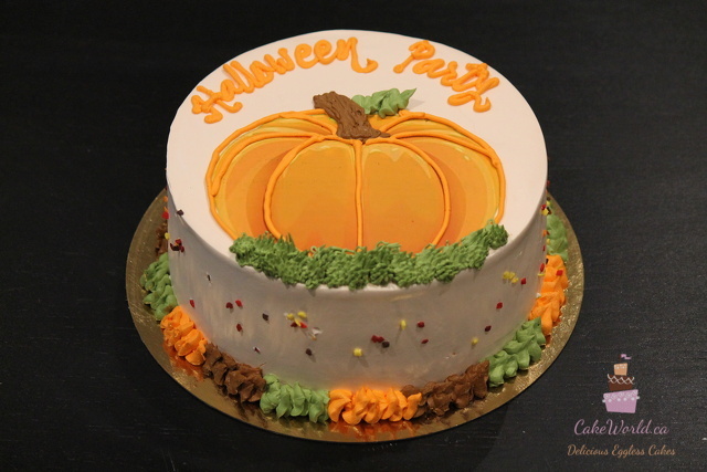Halloween Pumpkin Cake 1374