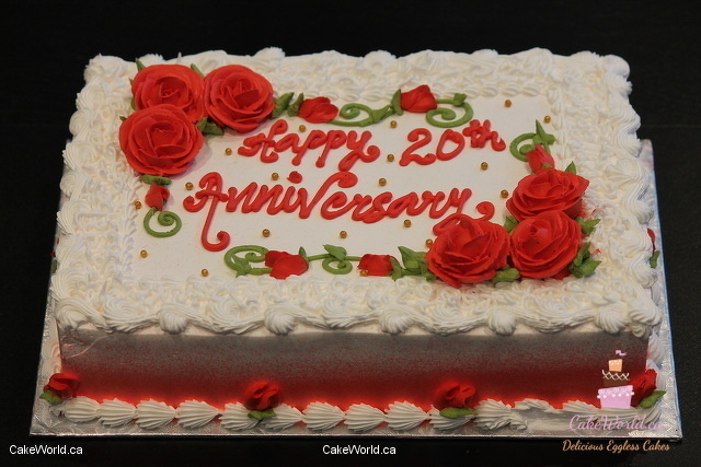 20th Anniversary Cake 2093