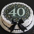 40th Birthday cake 2033