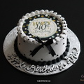 40th Birthday image cake 2039