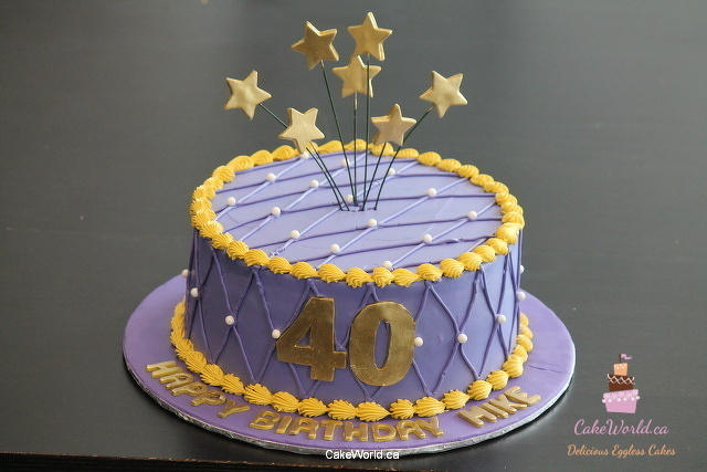 40th Star Cake 2084