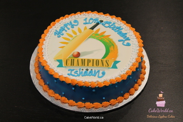 Cricket Champion Cake 2021