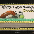 Dhruv Sports Cake 2121