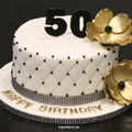 Diamond 50th Cake 2090