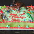 Dinosaurs Cake 2048