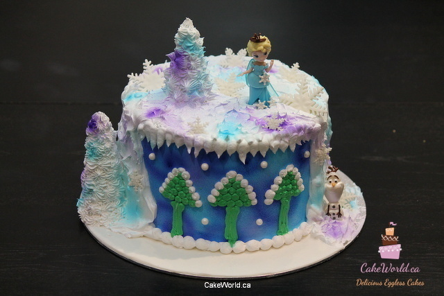 Elsa Frozen Cake 2164