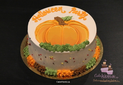 Halloween Pumpkin cake 2025
