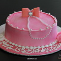 Krisha Bow Cake 2141
