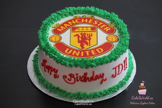 Manchester United Photo Cake 2070
