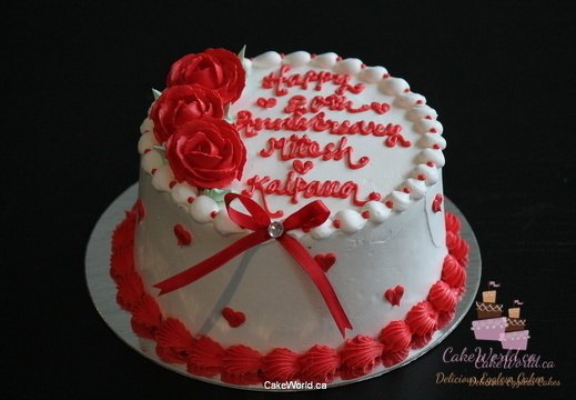 Mitesh Anniversary Cake 2135