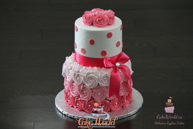 Pink Rosette Cake 2012.jpg