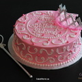 Pink Tiara Cake 2044