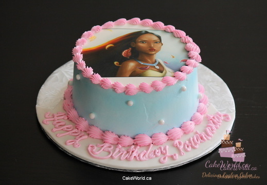 Pocahontas Photo Cake 2133