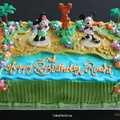 Raahi Minni and Micky Cake 2101