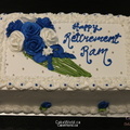 Ram Retirement Cake 2071