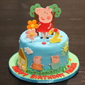 Riana Peppa Pig Cake 2122