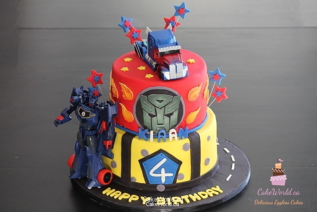 Transformer Tierd Cake 2076