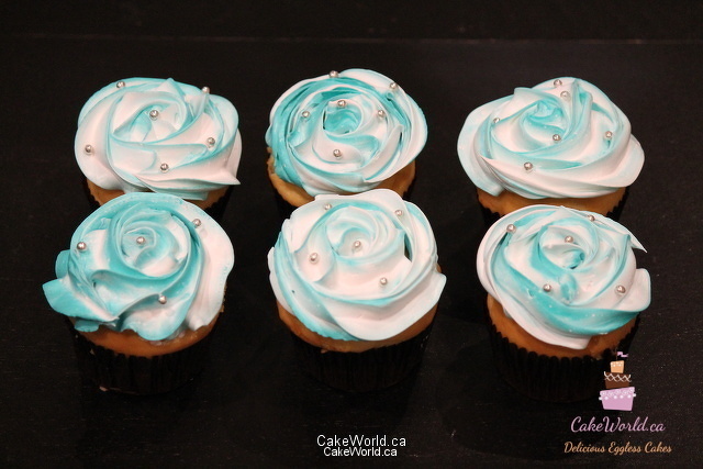 Turquoise Cupcakes 2069