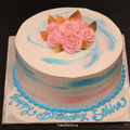 Water Color Cake 2057
