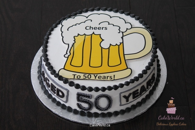 Cheers 50 Cake