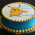 Darsh Pikachu Cake
