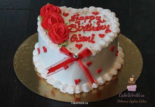 Ginni Heart Cake