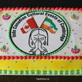 Indo Canada Cultural Cake
