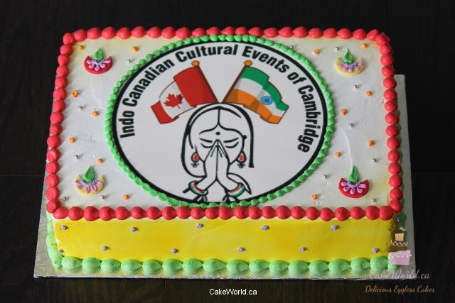 Indo Canada Cultural Cake