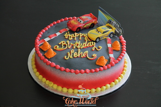 Neha Cars Cake.JPG