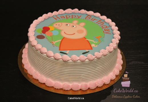 Peppa image Cake