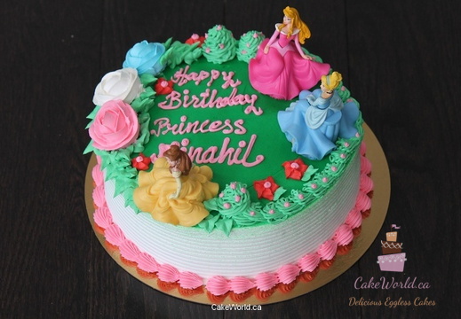 Princess Garden Cake
