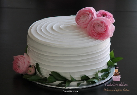 Swarl Rose Cake