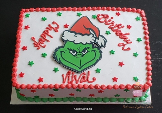Vival Grinch Cake