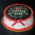 Vintage Dude Cake
